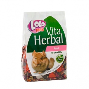 Lolopets HERBAL корм для шиншилл 150 гр 74106