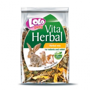 Lolopets HERBAL смесь лекарственных трав для грызунов 40г 74104