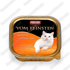 Animonda Vom Feinsten консерва для котов с птицей и телятиной