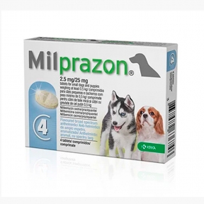 Милпразон 2,5 мг для собак до 5 кг