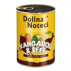 Dolina Noteci Superfood консерви для собак кенгуру і яловичина