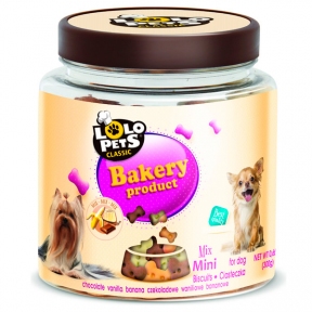 Lolopets кісточки мікс міни Банка 300г 80615