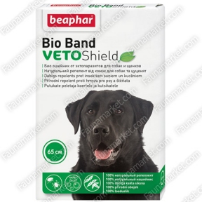 Beaphar VETO Shield Bio Band био ошейник от эктопаразитов для собак 65 см