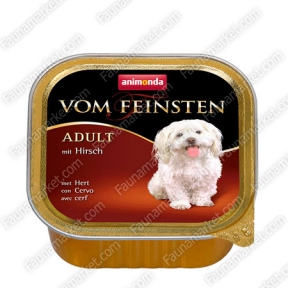 Animonda Vom Feinsten Forest mit Hirsch вологий корм для дорослих собак з олениною
