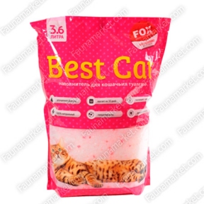 Best Cat Pink Flower силикагелевый наполнитель