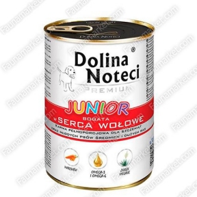 Dolina Noteci Premium PUPPY  вологий корм для цуценят з яловичим серцем 400г