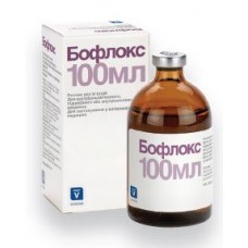 Бофлокс 10%, 100 мл антибактериальное средство для сельхоз животных от Инвеза