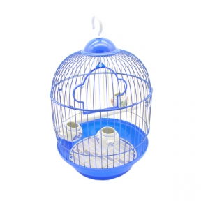 Клітка кругла для дрібних птахів 23 * 35 см