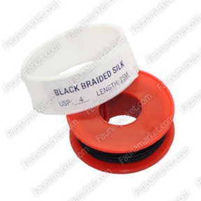 Шелк хирург. ветерин. №USP 4 25м