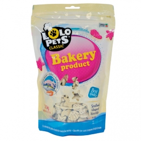 Lolopets Бісквіт крокети з морепродуктами для собак 350гр. 80806