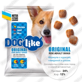 Dog Like Original с курицей, говядиной и рисом