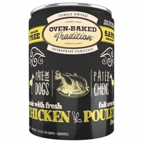Oven-Baked Tradition Влажный корм – паштет для собак со свежим мясом курятины 354 г