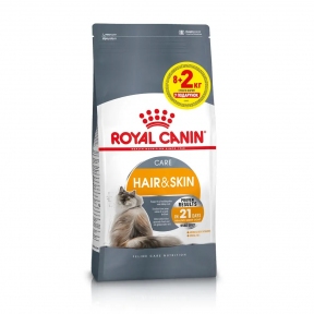 АКЦИЯ Royal Canin Hair and Skin Care сухой корм для кошек 8+2 кг