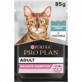 Purina Pro Plan влажный корм для кошек с чувствительным пищеварением с океанической рыбой 85 г