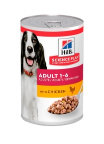 Влажный Корм Hill's science plan Adult для собак с курицей 370 гр.
