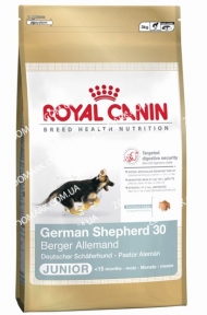 Royal Canin GERMAN SHEPHERD JUNIOR для цуценят поороди Німецька вівчарка