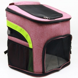 Рюкзак-переноска со светоотражающей лентой для переноски животных 40х40х30см - Рюкзаки переноски для собак