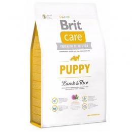 Brit Care Puppy Lamb & Rice корм для щенков 1кг 509812 -  Сухой корм для собак -   Ингредиент: Ягненок  