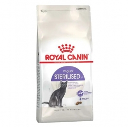 АКЦИЯ Royal Canin Sterilised сухой корм для стерилизованных кошек 2 кг + 6 паучей -  Сухой корм для кошек -   Особенность: Стерилизованные  