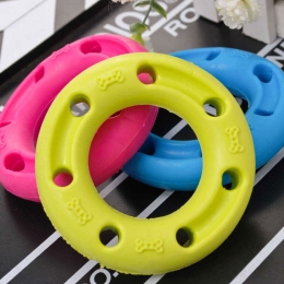 Игрушка для собак кольцо с отверстиями толстое Мини 9 см X049 - Кольца для собак