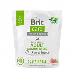 Brit Care Dog Sustainable Adult Adult Medium Breed Chicken & Insect Сухий корм для собак середніх порід з куркою та комахами - Similar products