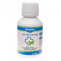 CАT FELLTOP-Gel - для проблемной кожи и шерсти Canina 230907 -  Витамины для кошек Canina     