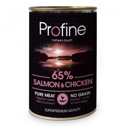 Profine Salmon and Chicken вологий корм для собак усіх порід з лососем та куркою 400 г - Similar products