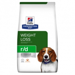 Hills PD Canine R / D корм для собак з надмірною вагою 1,5 кг 605939 - Корм для котів з цукровим діабетом