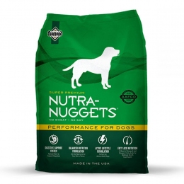 Nutra Nuggets Performance (Зелена) для активних собак -  Сухий корм для собак -   Особливість: Активний  