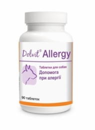 Dolfos  DOLVIT ALLERGY Долфос Аллерджи для собак 90 таблеток - Пищевые добавки и витамины для собак