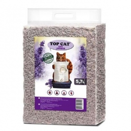 Top Cat Tofu соєвий наповнювач для котів з ароматом лаванди 5,7 л - Наповнювач для котячого туалету
