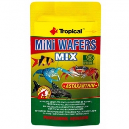 Tropical mini wafers mix корм для донних риб 18г 665329 -  Корм для риб - Tropical     