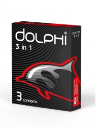Dolphi Презерватив латексный 3 шт -  Расходные материалы - Другие     