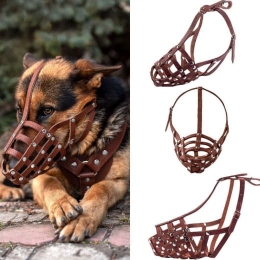 Намордник кавказец сетка коричневый Фауна - Амуниция для собак