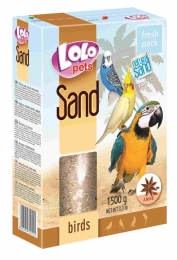 Пісок для птахів анісовий Lolo Pets - Засоби гігієни для птахів та папуг