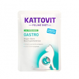 Kattovit Diet Gastro Вологий корм для котів з індичкою в соусі, 85 г -  Вологий корм для котів - Інші     