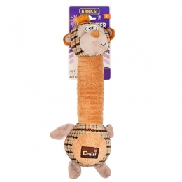 Іграшка Barksi Squeaker Monkey мавпа з пищалкою 37 см С80099А - М'які іграшки для собак