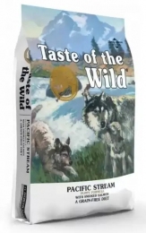 Taste of the pacific stream Canine Puppy Formula сухой  з копченим лососем корм для цуценят -  Сухий корм для собак - Taste of the Wild     