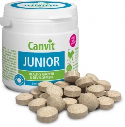 Вітаміни Сanvit Junior для цуценят 100 г 50720 -  Вітаміни для собак Canvit     