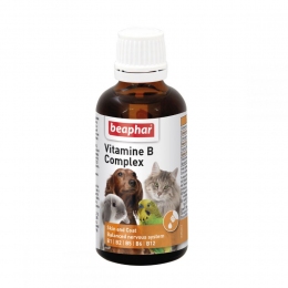 Витаминный комплекс В для собак, котов, птиц, и грызунов 50мл 125234 -  Beaphar витамины для собак 