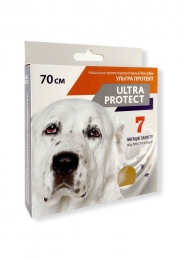Ultra Protect Ошейник от блох и клещей для собак крупных пород - Ошейник от клещей и блох для собак