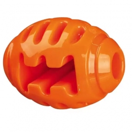 Трикси Мяч регби для собаки Soft & Strong без звука 8см термопластичная резина 33514 -  Мячики для собак - Trixie     