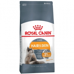 Royal Canin Fcn hair&skin care 1,6 кг+400г, корм для кошек 11458 Акция -  Корм для кошек с проблемами шерсти Royal Canin   