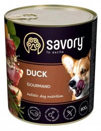 SAVORY Вологий корм для собак усіх порід з качкою - Similar products