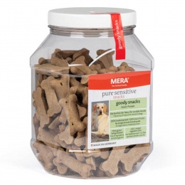 MERA good snacks pure sensitive Insect Protein белок насекомых снеки для чувствительных собак 600гр  -  Лакомства для собак -    