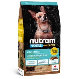 NUTRAM T28 Recipe Small Breed Dog Сухой корм для собак мелких пород с лососем и форелью 2 кг -  Холистик корма для собак 