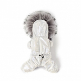 Комбінезон з хутром білий, XL -  Собаки -    