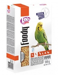 Полнорационный корм для волнистых попугаев, Lolopets -  Корма для птиц Lolo Pets     
