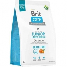 Brit Dog Grain-free Junior Large Breed Сухий корм для молодих собак великих порід 3 кг -  Корм для собак супер преміум класу -    