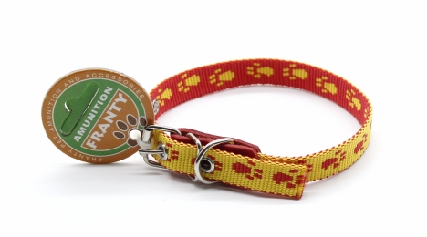Ошейник Franty Style Paw нейлон Желто-красный 16мм/24-32 см. - Similar products